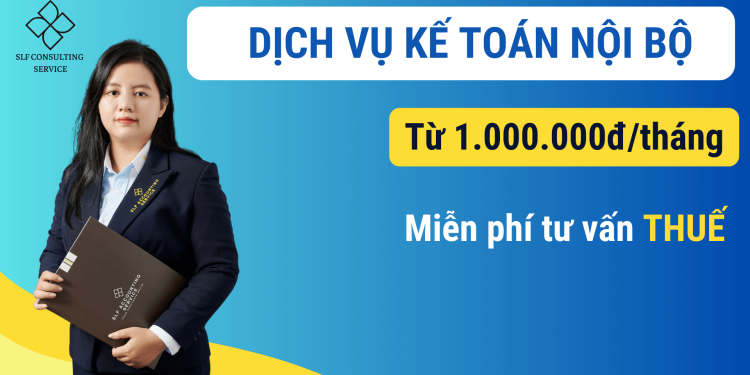 Dịch vụ kế toán nội bộ trọn gói chỉ từ 1,000,000 đồng