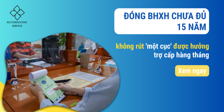 Đóng BHXH chưa đủ 15 năm, không rút ‘một cục’ được hưởng trợ cấp hàng tháng