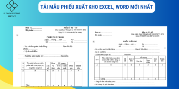 Tải mẫu phiếu xuất kho Excel, Word mới nhất