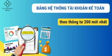 Bảng hệ thống tài khoản kế toán theo thông tư 200 mới nhất
