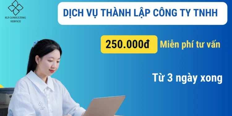 Dịch vụ thành lập công ty TNHH tại HCM – 250.000đ